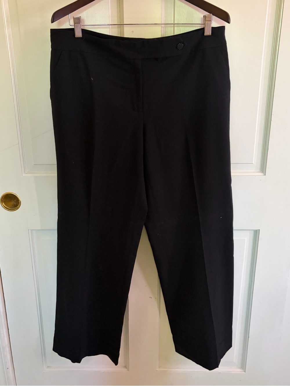 Calvin Klein Black Classic Fit Dress Pants